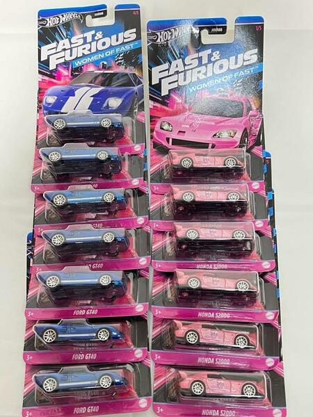 ホットウィール　13台　HOT WHEELS WOMAN OF FAST