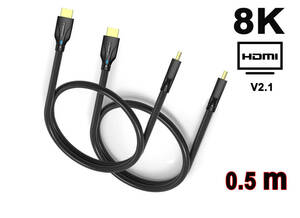 0.5M HDMI2.1 кабель 8K/60HzTV/ps4/Xbox/PC соответствует 