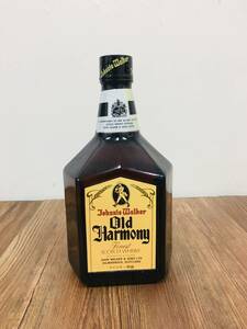 スコッチウイスキーボトル JOHNNIE WALKER OLD HARMONY 未開栓/古酒 750ML-43%