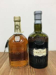 スコッチウイスキー2本セット CHIVAS BROTHERS CENTURY OF MALT(750ml-43%),CHIAVS IMPERIAL 18 YEARS OLD(700ml-43%) 未開栓 古酒 