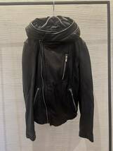 00s luv maison gimmick leather jacket レザー　ジャケット bono goa japanese ifsixwasnine l.g.b. kmrii 14th addiction julius archive_画像1