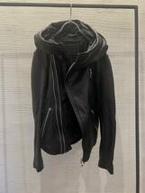 00s luv maison gimmick leather jacket レザー　ジャケット bono goa japanese ifsixwasnine l.g.b. kmrii 14th addiction julius archive_画像2