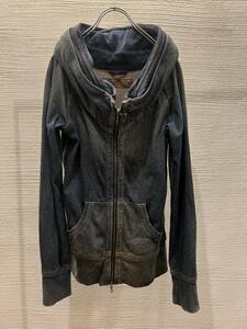 GOA vintage denim hoodie bono パーカー　デニム　00's 90's archive アーカイブ　share spirit l.g.b. lgb ifsixwasnine kmrii julius c