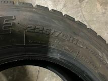 2023年 225/70R16 120/118L 117/115L ブリヂストンタイヤ M812 BRIDGESTONE ミックスタイヤ 着払い　バリ山 MIX エコピア_画像5