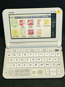 CASIO カシオ/カラー電子辞書 EX-WARD データープラス10 XD-Y4700◆ 乾電池使用　稼動品