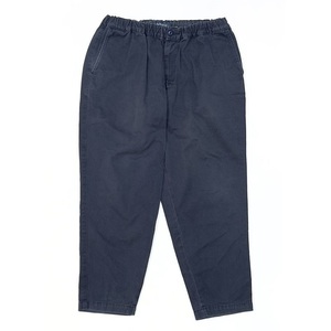 CUP AND CONE カップアンドコーン Super Tapered Easy Chino スーパーテーパードチノパンツ BIGサイズ 紺 ネイビー