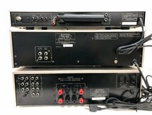 Y0946　ジャンク品　オーディオ機器　システムコンポ　Pioneer　パイオニア　A-780 / CT-770 / F-780_画像5