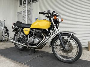 クランキングNG:現状販売 逆車 CB400F 408cc 黄31712 ベース車両.CB400FOUR.ヨンフォア/輸入新規.国内未登録/愛知県豊橋市/460F