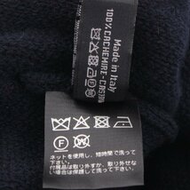 【シャネル】Chanel　ココマーク カシミヤ ニット キャップ ビーニー 帽子 ネイビー F 【中古】【正規品保証】200635_画像8