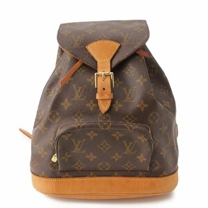 【ルイヴィトン】Louis Vuitton　モノグラム モンリスMM リュック バックパック M51136 ブラウン 【中古】【正規品保証】190691