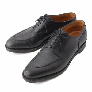 【ジョンロブ】John Lobb　HARLYN ハーリン Uチップ レザー レースアップ シューズ ブラック 6 1/2 【中古】【正規品保証】201257