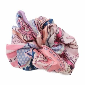 [Louis Vuitton] Louis Vuitton Silk Susch Trosue аксессуары для волос M76955 Blue X Pink [Используется] [Подлинная гарантия] 201565