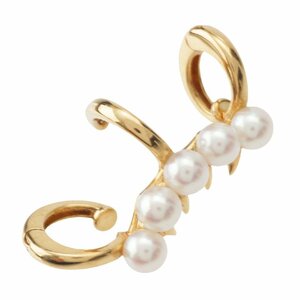 [Tasaki] Tasaki Diki Scorpion Left Ear Okoya Pearl Pearl 750yg ушная манжета Gold [Используется] [Подлинная гарантия] 199106