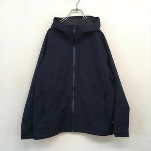 ヤM1547　Ｍ　ネイビー UNIQLO シェルジャケット ウインドブレーカー