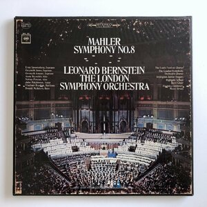 LP/ バーンスタイン、ロンドン交響楽団 / マーラー：交響曲第8番 / US盤 オリジナル BOX 2枚組 2EYES COLUMBIA M2S751 31209