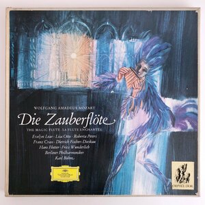 LP/ ベーム / モーツァルト：歌劇「魔笛」 / ドイツ盤 3枚組 チューリップラベル DGG 138981/83 40204-891