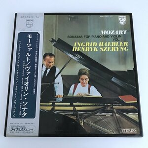 LP/ シェリング、ヘブラー / モーツァルト：ヴァイオリンソナタ集 / 国内盤 3枚組 BOX 帯・ライナー PHILIPS SFX-7870/72 40218