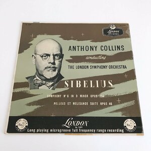 LP/ A.コリンズ、ロンドン交響楽団 / シベリウス：交響曲第6番 / US盤 外溝 LONDON LL1277 40221