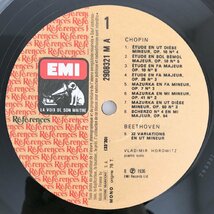 LP/ ホロヴィッツ / リサイタル / ショパン：エチュード、ベートーヴェン：32の変奏曲 他 / フランス盤 EMI 2908321 40221_画像3