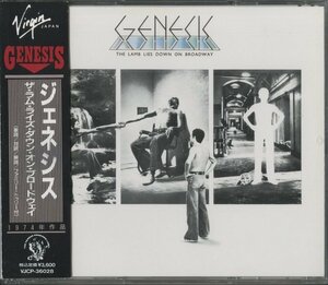 CD/ 2CD / GENESIS / THE LAMB LIES DOWN ON BROADWAY / ジェネシス / 国内盤 帯付 VJCP36028 40227M