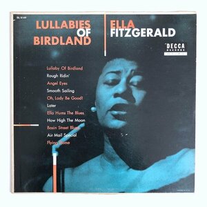 LP/ ELLA FITZGERALD / LULLABIES OF BIRDLAND / US盤 オリジナル 黒ラベル 深溝 DECCA DL8149 40206