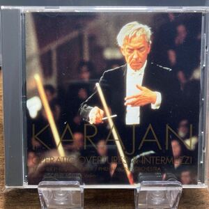 ☆中古CD☆ ファンタスティック・カラヤン 〜オペラ序曲・間奏曲集　The CD Club