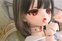 【おてんき】DDH-28 SW肌　カスタムヘッド　ソフビ盛り　開口　難あり　ディーラー様製アイ＋追加舌パーツ_画像7