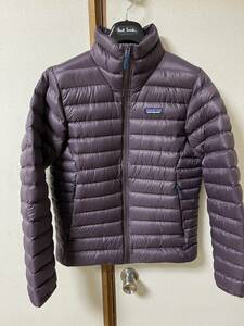 【禁煙環境】Patagonia パタゴニア 23AW メンズ・ダウン・セーター S Obsidian Plum 正規品 最新モデル 【美品】