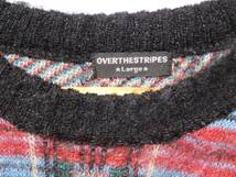 新品　OVERTHESTRiPES　OVER THE STRIPES　オーバーザストライプス　とっても色合いオシャレなセーター　モヘア40％　セーター　used \1980_画像5