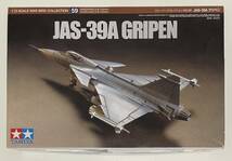 送料350円～ 希少 未組立品 タミヤ 1/72 ウォーバードコレクション No.59 JAS-39A グリペン スウェーデン空軍 エリア88 風間真 プラモデル _画像1