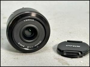 ★Nikon ニコン 短焦点レンズ 1 NIKKOR 18.5mm F1.8 USED★