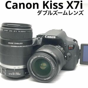 初心者おすすめ！ Canon EOS KISS X7i Wレンズセット