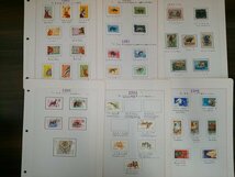 0204F84 外国切手　サハラ　トルコ　オーストラリア　動物　記念切手　使用済み混在　44ページまとめ　＊台紙に貼りつき有_画像6