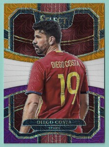 PANINI SELECT SOCCER 2017/18 PRIZM No.99 DIEGO COSTA　ジエゴ・コスタ PRIZM パラレル　スペイン