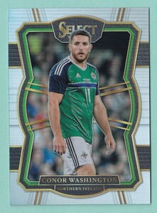 PANINI SELECT SOCCER 2017/18 PRIZM No.144 CONOR WASHINGTON コナー・ワシントン PRIZM パラレル　北アイルランド