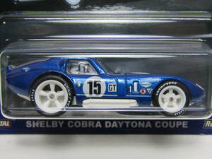 SHELBY COBRA DAYTONA COUPE シェルビー コブラ Car Culture デイトナクーペ CIRCUIT LEGENDS 50th リアルライダー RealRiders 未開封 V8 