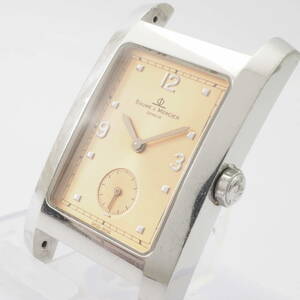 ボーム＆メルシエ ハンプトン スモセコ MV045063 BAUME&MERCIER GENEVE SS クォーツ オレンジ系 レディース腕時計 本体[2449295-BN2