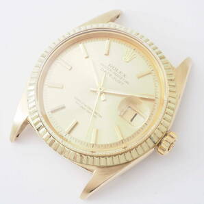 18K金無垢 ロレックス オイスターパーペチュアルデイトジャストRef,1601 ROLEX OYSTER DATEJUSTCal,1560自動巻 47.4g男性 本体[1768208-BF1の画像2