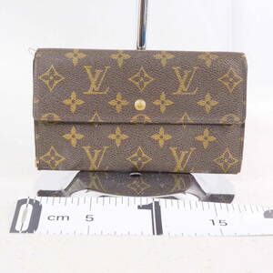 ルイ・ヴィトン モノグラム ポルトトレゾール・インターナショナル LOUIS VUITTON カード入れ 札入れ 小銭入れ 長財布[MI0994-VY3