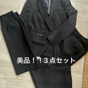 美品！ESPRITMUR黒スーツ3点セット！！