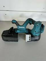 13)makita 充電式ポータブルバンドソー PB181D 18V (ジャンク品)_画像1