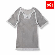 [ミレー] アンダーウェア ドライナミック メッシュ ショートスリーブ メンズ LIGHT GREY L-XL_画像1