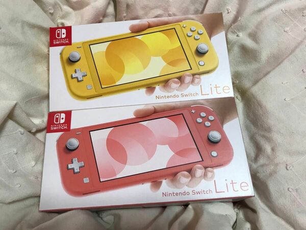 Nintendo Switch Lite ニンテンドースイッチライト　本体　イエロー/コーラル　新品