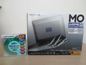 MOメディア付き　OLYMPUS MO miniEX Ⅳ+640　Mac＆Winセット