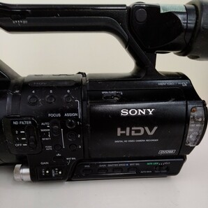 【長期保管】【当時物】【ジャンク品】 SONY ビデオカメラレコーダー HVR-Z1Jの画像2