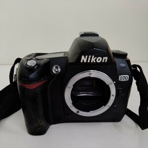 【長期保管】【当時物】【ジャンク品】 Nikon デジタルカメラ D70