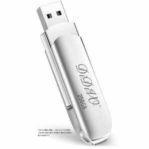 USBメモリ 256GB USB 2.0 フラッシュドライブ 高速転送 大容量 USBメモリー メモリースティック小型 金属製