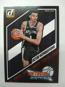 PANINI 2023-24 DONRUSS BASKETBALL RETRO SERIES No.1 VICTOR WEMBANYAMA RC PRESS PROOF GOLD 特価 ヴィクター ウェンバンヤマ 