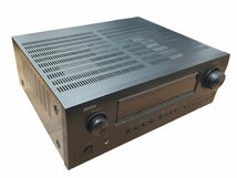 ◎DENON デノン AVサラウンドレシーバー AVR-1912 リモコン付き 家電 USB FM/AMチューナー ブラック パワーアンプ 200mV/47kΩ_画像3