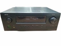 ◎DENON デノン AVサラウンドレシーバー AVR-1912 リモコン付き 家電 USB FM/AMチューナー ブラック パワーアンプ 200mV/47kΩ_画像7